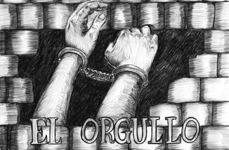 Dibujo de la compañera Mónica Caballero para la semana internacional de solidaridad con lxs anarquistas encarceladxs (23-30 agosto 2020)